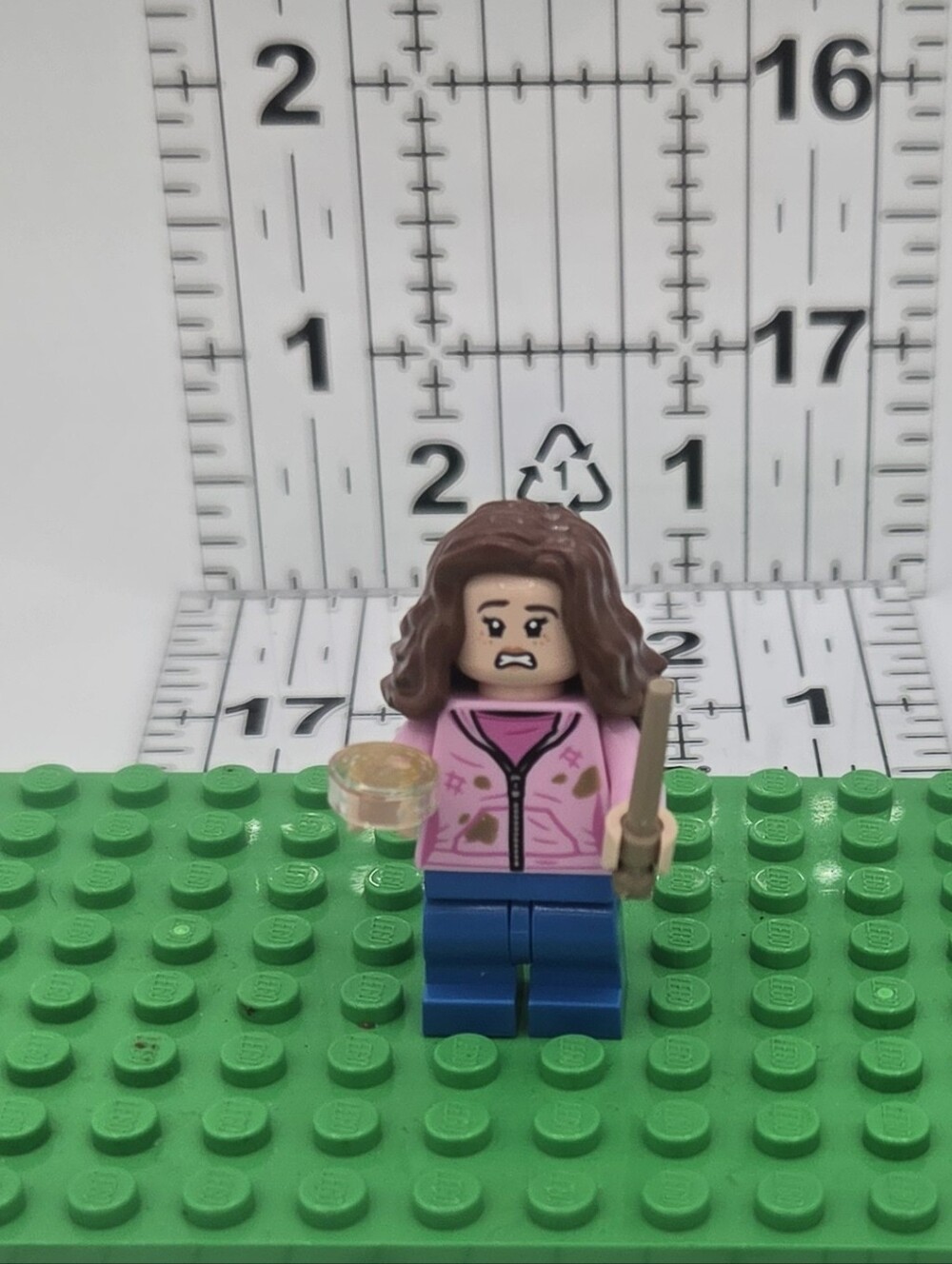 LEGO Harry Potter Hermione Granger hp365 W/Time Turner & Wand From Set 76401